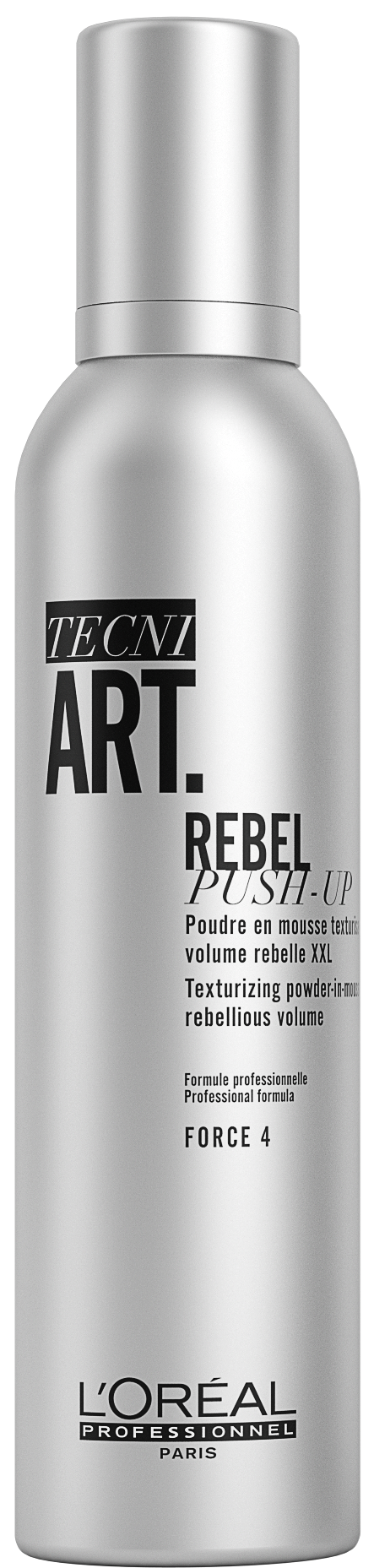 Пудровый мусс Tecni.Art Rebel Push-up для объема волос, 250 мл