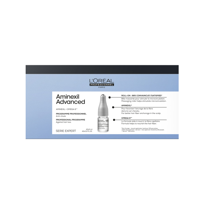 Ампулы Expert Aminexil Advanced против выпадения волос, 42*6 мл