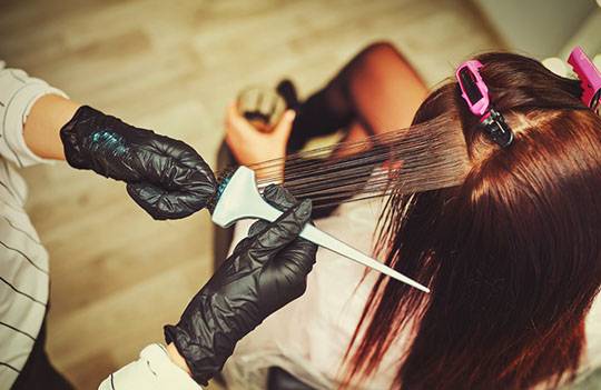 Нанопластика волос и окрашивание